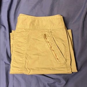 Ann Taylor LOFT green skirt